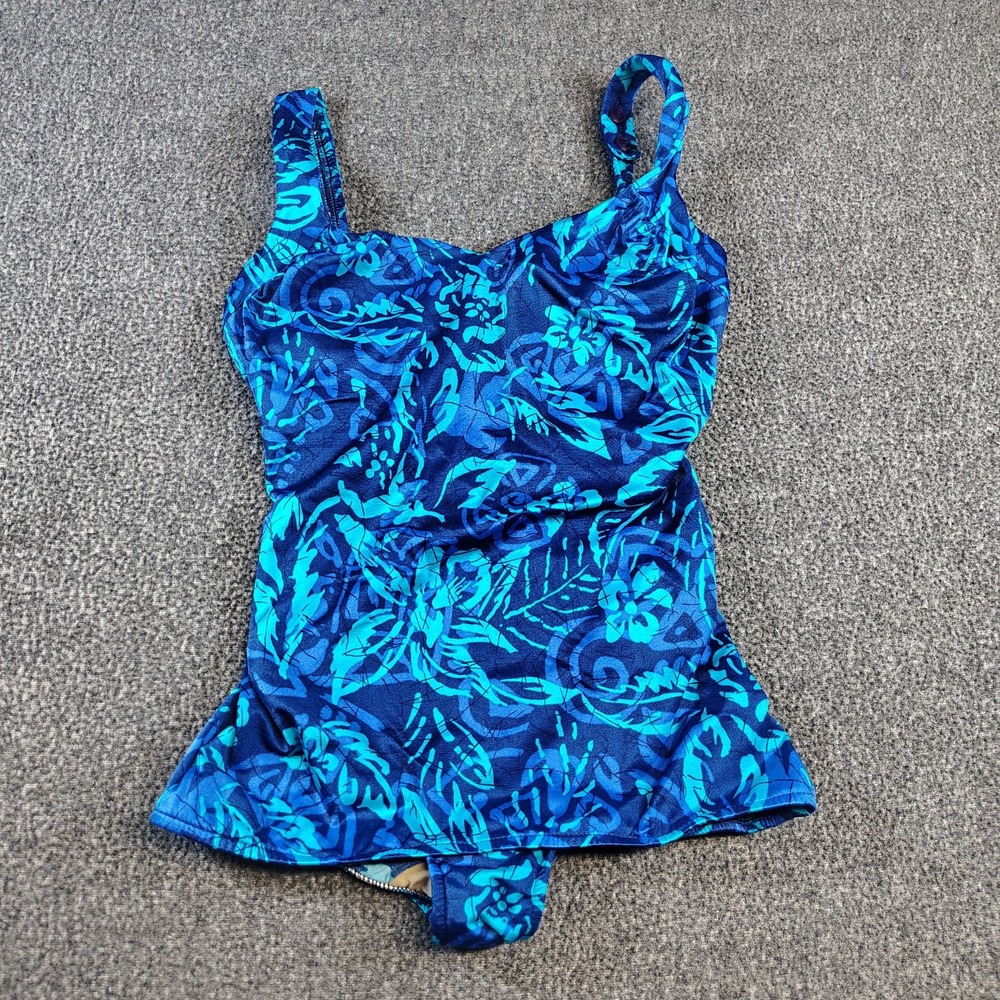 Vintage maxine of Hollywood swimsuit sz 14 one piece